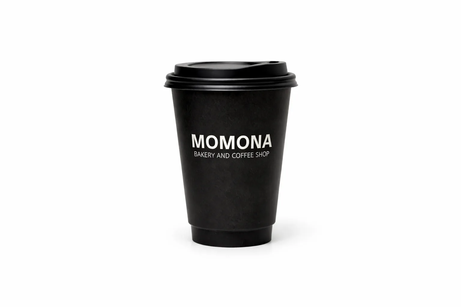 Single and double wall paper hot cups with matching lids